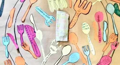 Campaña de Manos Unidas realizada en el colegio Esclavas Campaña de Manos Unidas realizada en el colegio Esclavas