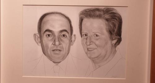 Salida del Colegio Esclavas para trabajar los sectores de producción